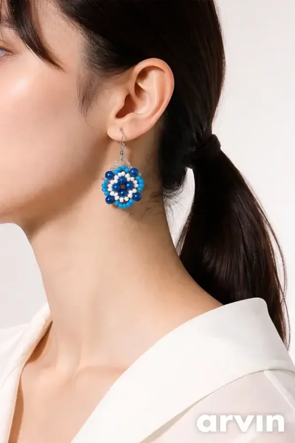 Unieke handgemaakte oorbellen - nieuw 48