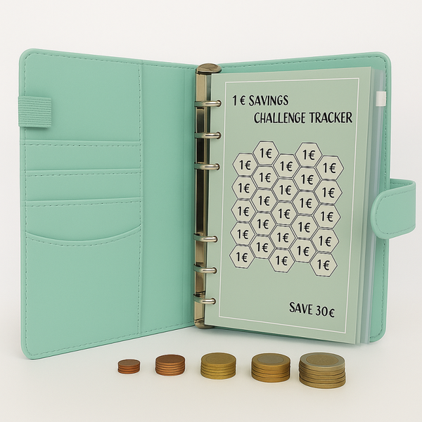 Budgetspaar planner mintgroen