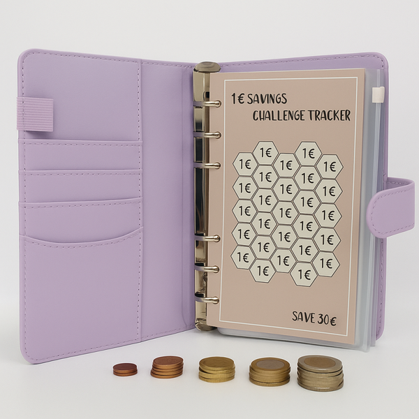 Budgetspaar planner lila