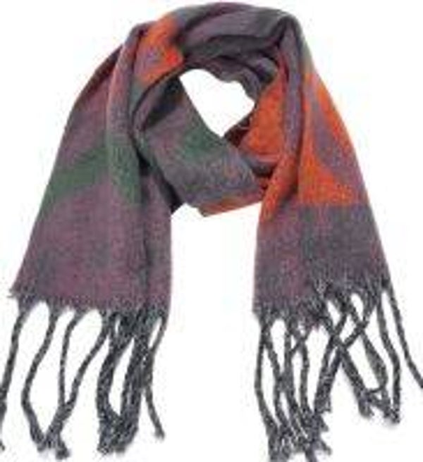 Musthaves Zachte Winter Sjaal met Franjes – Multi Colour (190 x 40 cm) 7