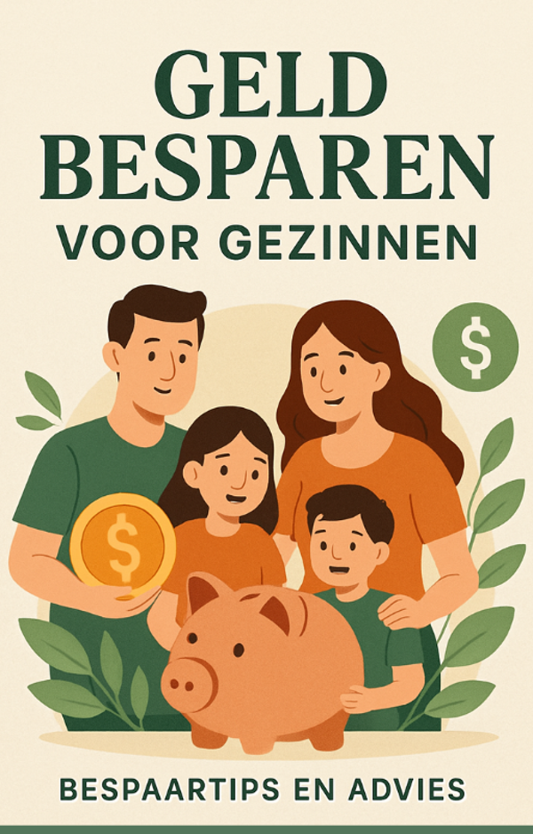 Geld Besparen voor Gezinnen – het praktische e-book voor meer rust en overzicht