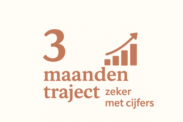 3-maanden traject “Zeker met Cijfers”