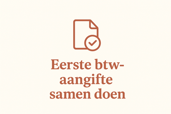 Eerste Btw-aangifte samen doen