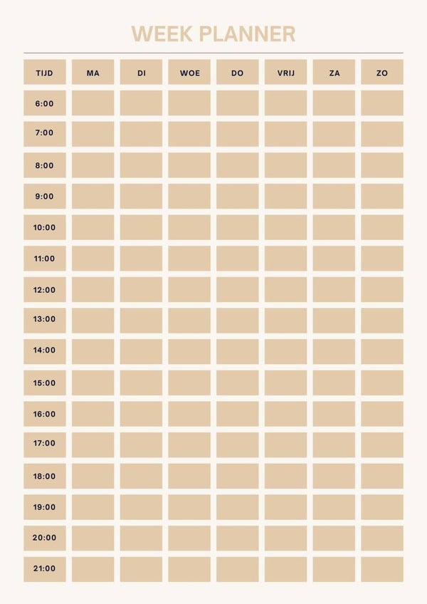 Week Planner