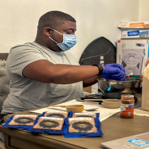 CEO Ron Packaging Up Orders