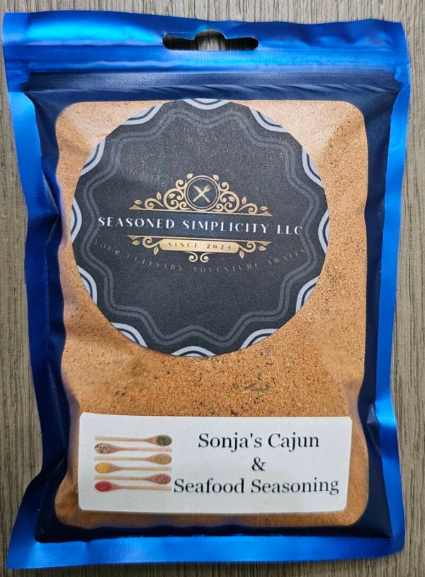 Sonja's Cajun and Seafood Seasoning