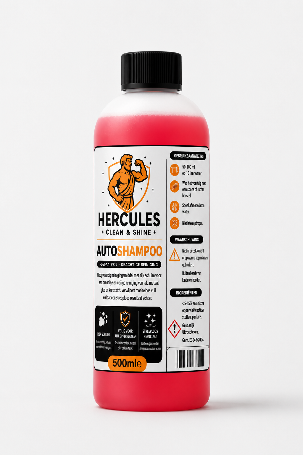 Hercules wash shampoo PH Nutraal
