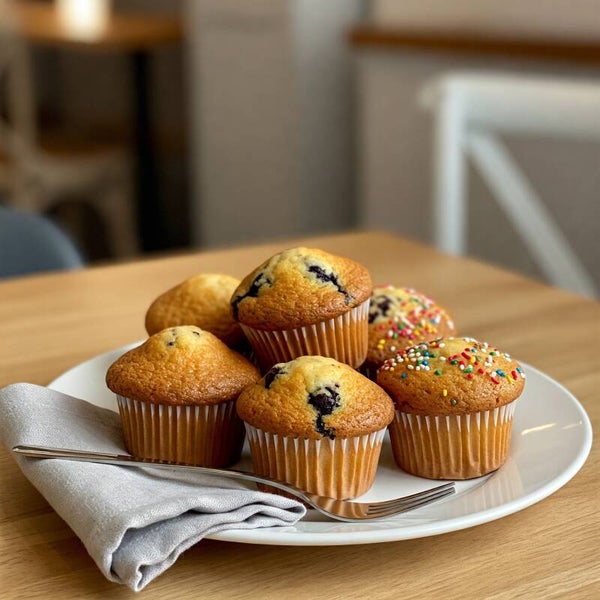 Muffins verschiedene Sorten