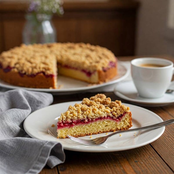 Ein Blech voll Glück: Streusel Kuchen