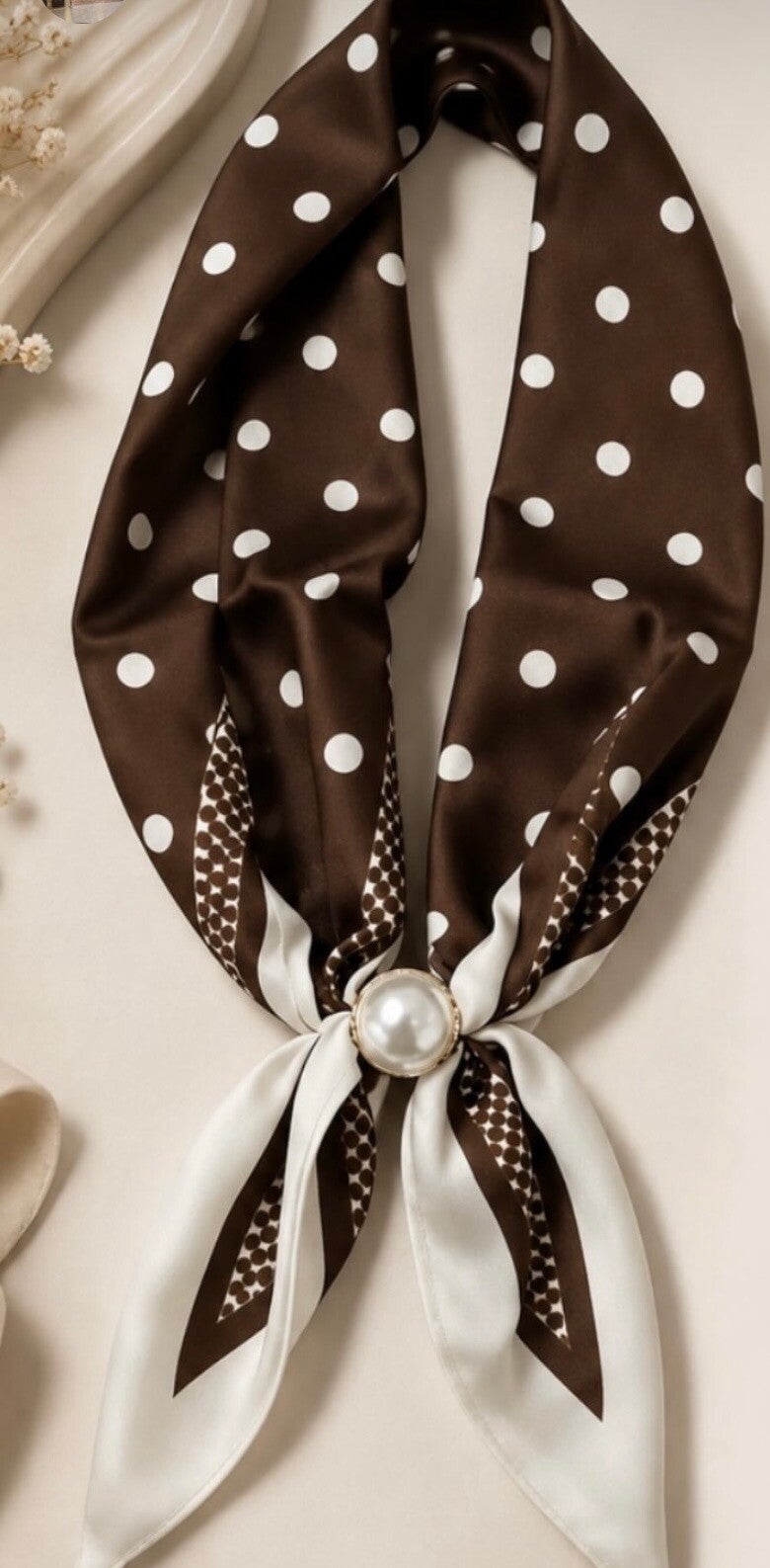 Decoratieve Sjaal - Polka Dot