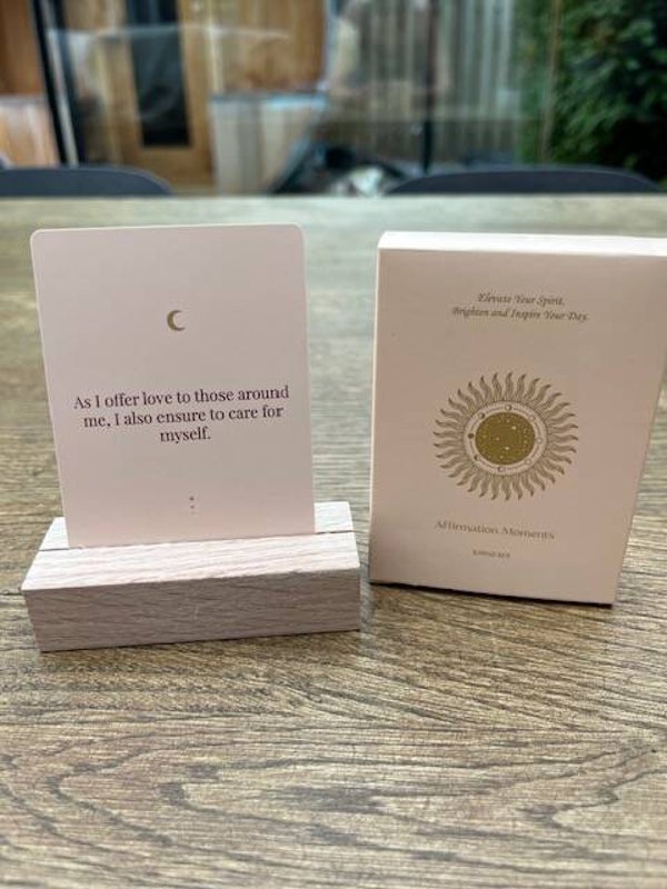 Affirmatiekaarten zelfzorg