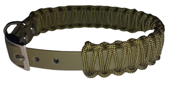BioThane® trifft Paracord / Olive