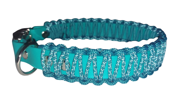 BioThane® tifft Paracord / TEAL-Diamond-Teal