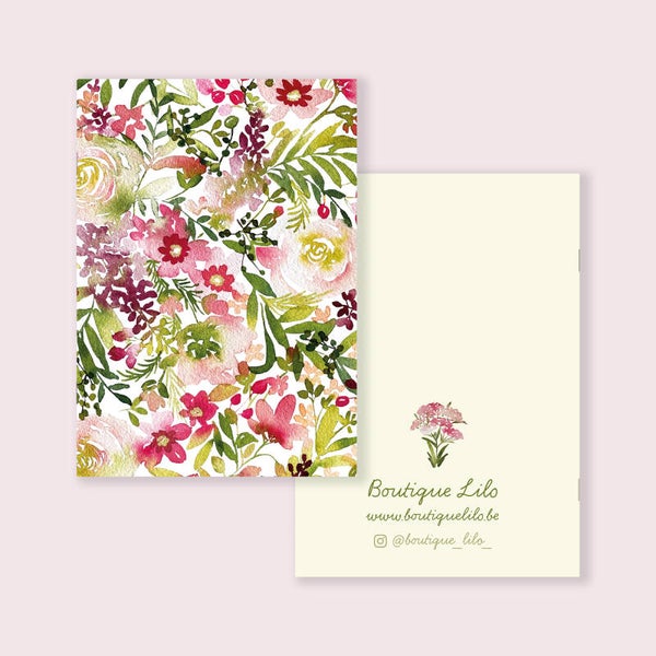 Notebook - kies je motief (Tulpen of Ranonkels)