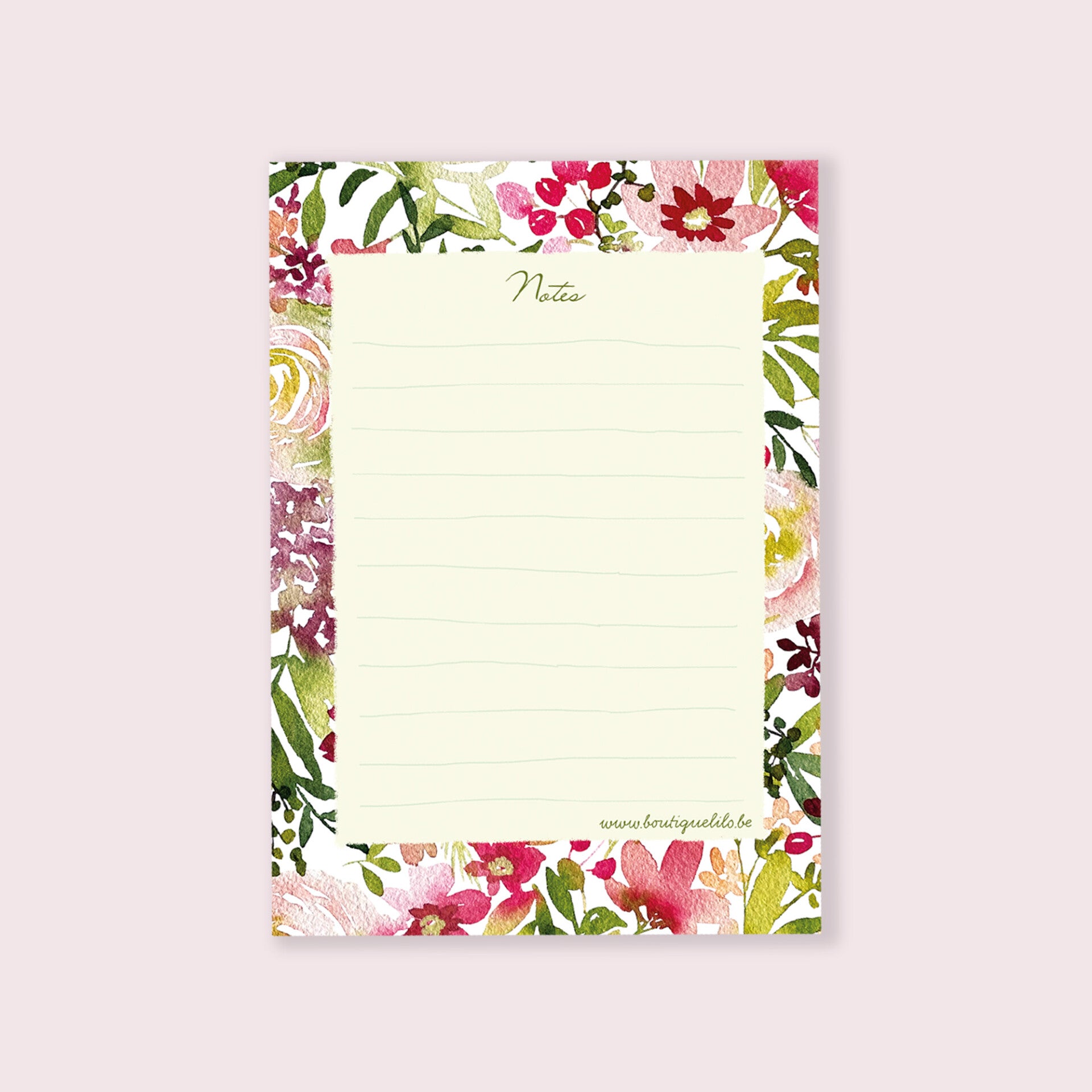 Notitieblok - kies je motief (Tulpen of Ranonkels)