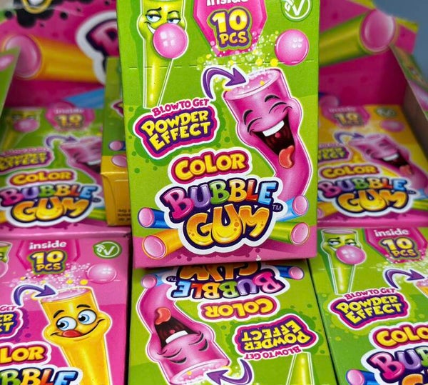 BUBBLE GUM + POWDER EFFECT