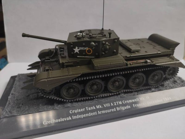 IXO 1/43 Char Cromwell Mk.IV Régiment Tchèque France 1944 (Neuf)