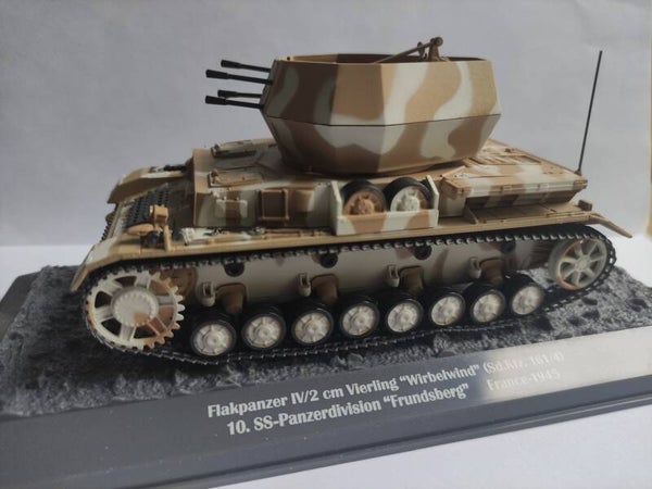 IXO 1/43 Panzer IV type "Wirbelwind" anti aérien canon 2 cm (neuf)