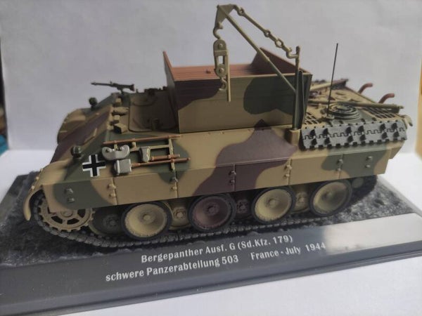 IXO 1/43 Char Bergepanther dépannage Schwere Panzer abteilung 503 France 1944