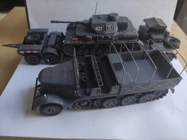IXO 1/43 Porte char Famo Sdkfz 9 & Panzer IV