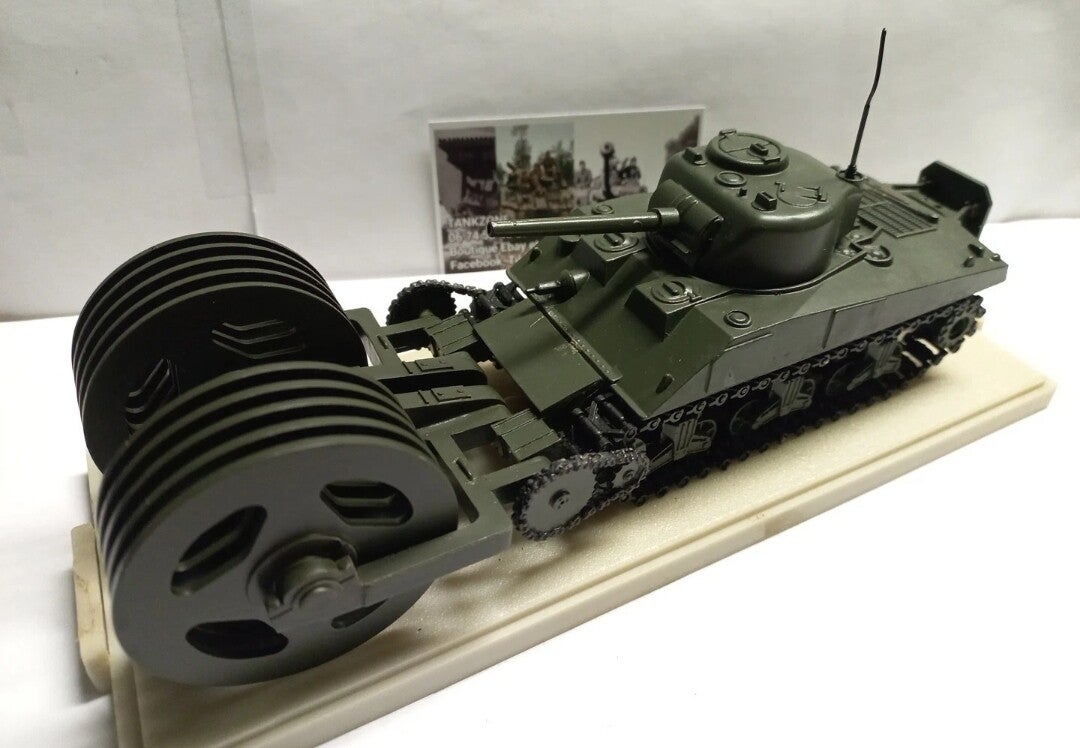 Gasoline Solido 1/50, char Sherman T1E3 déminage, (rare et introuvable)