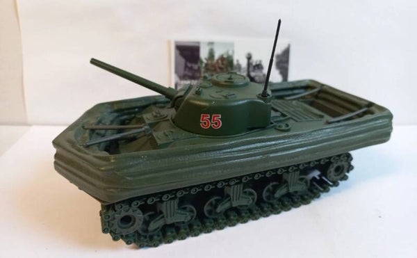 Solido 1/50, Char Sherman M4A3 Duplex Drive,  6 juin 1944 (occasion)