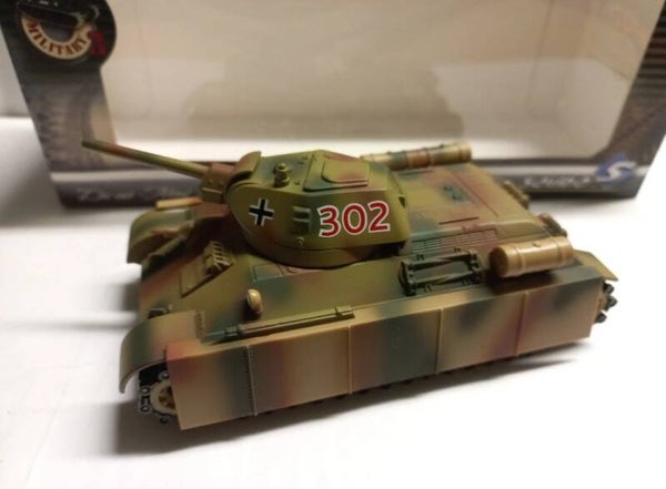 1/50 Solido Verem, T34/76 Russe capturé dit Beute Panzer Allemand, superbe camouflage et jupe blindée, neuf