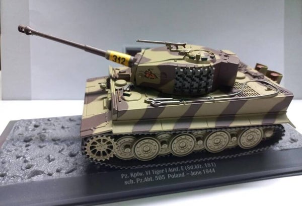 IXO 1/43 Char Tigre I Allemand, Schwere Panzer Abteilung 505 en Pologne juin 1944