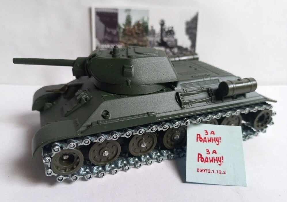 Solido 1/50, char T34/76 Russe, canon court, WW2 (Neuf)