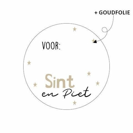 Stickers sint en piet