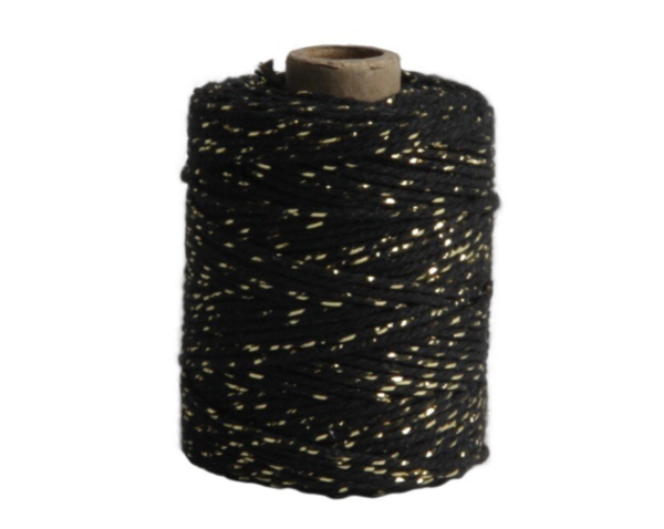 Touw zwart goud | 5m