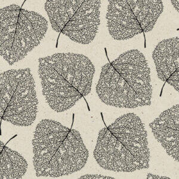 Cadeaupapier leaves natural