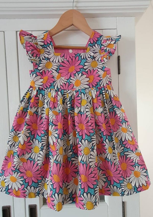 Handmade Daisy Dress for Girls