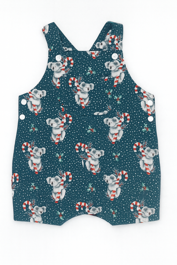 Handmade Christmas Koala Baby Romper 9-12 months – | Australian Made