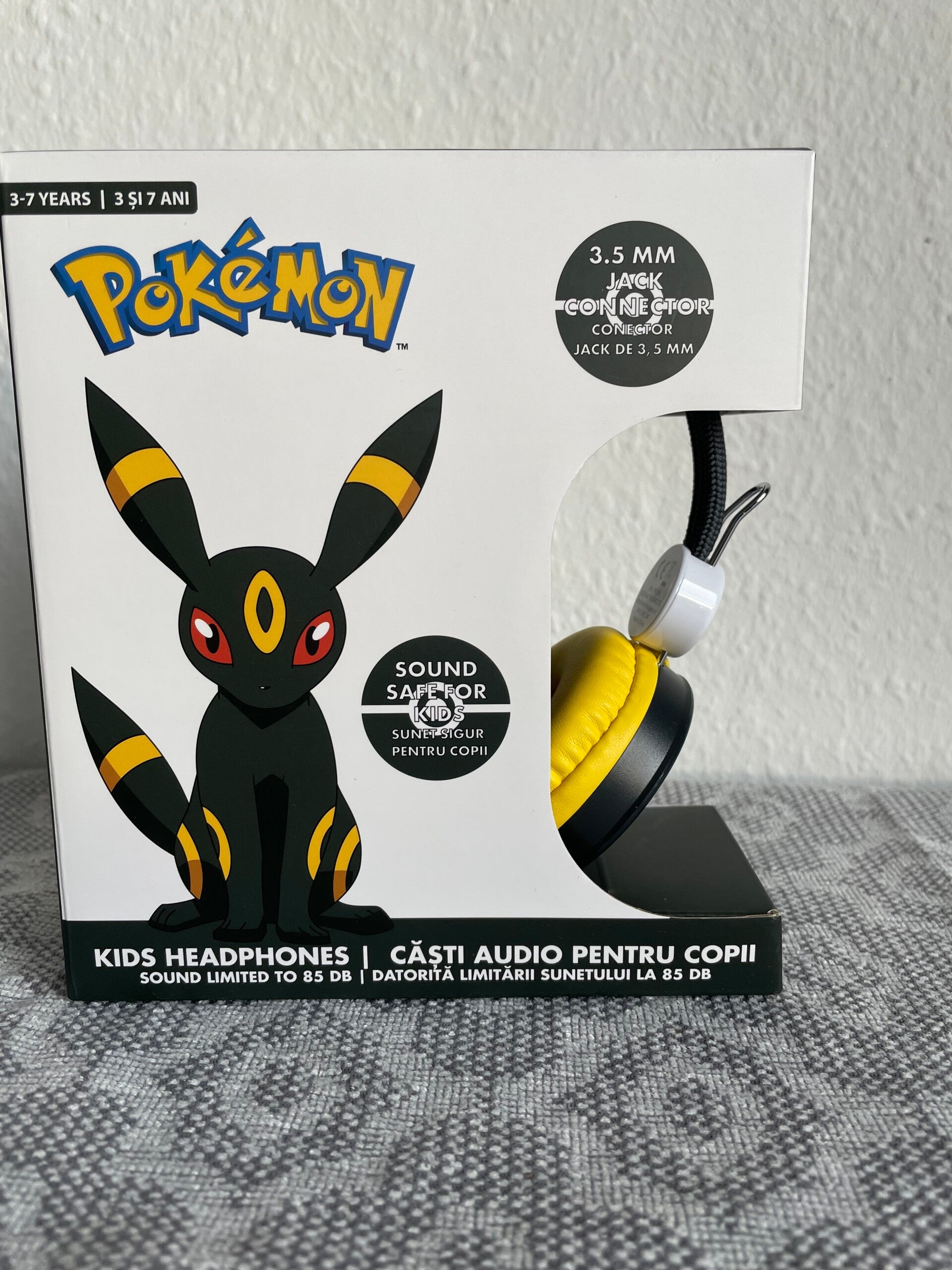 Pokémon Kinder-Kopfhörer mit coolem Umbreon-Design!