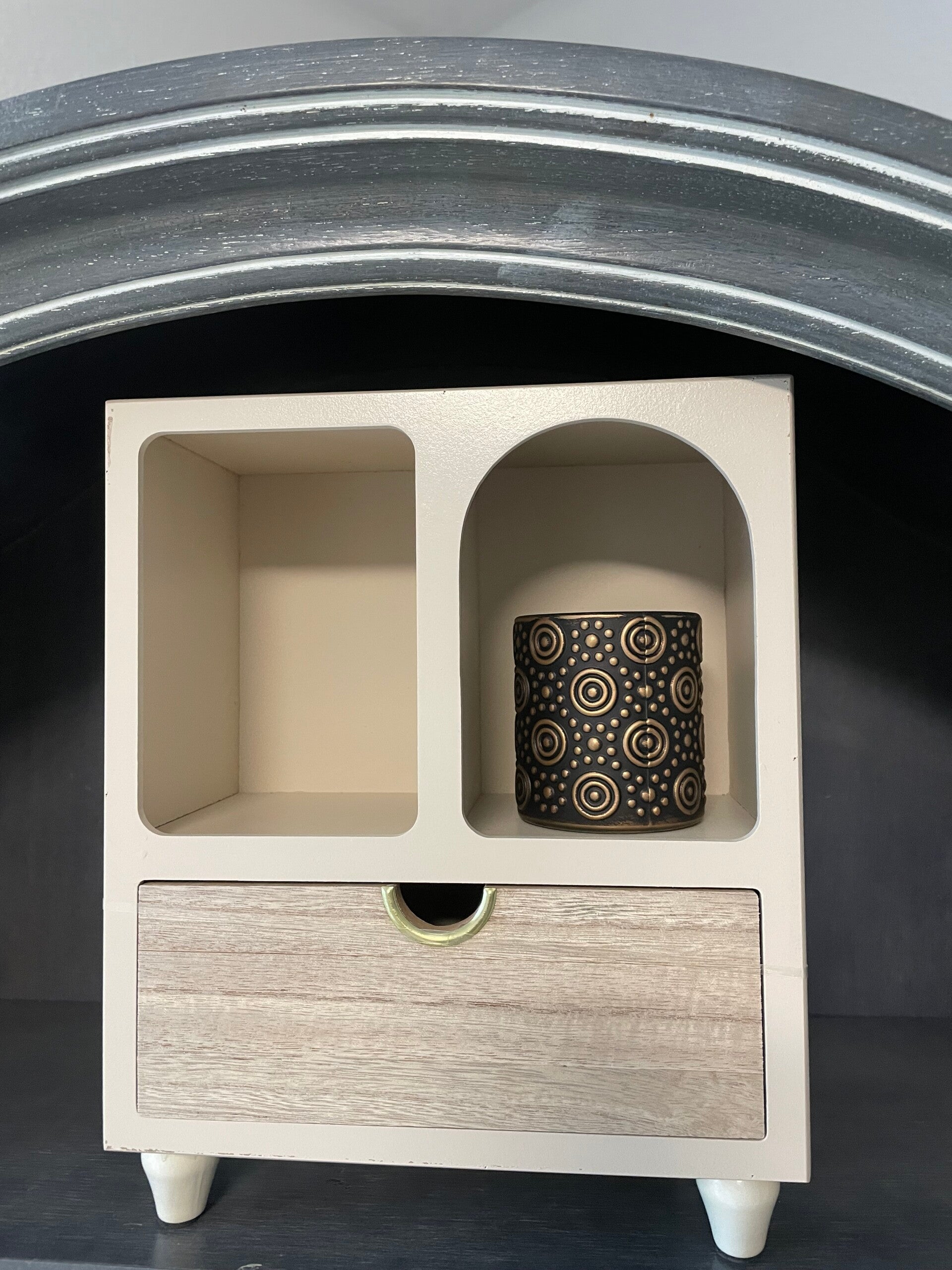 Minikommode Schmuckschränkchen weiß