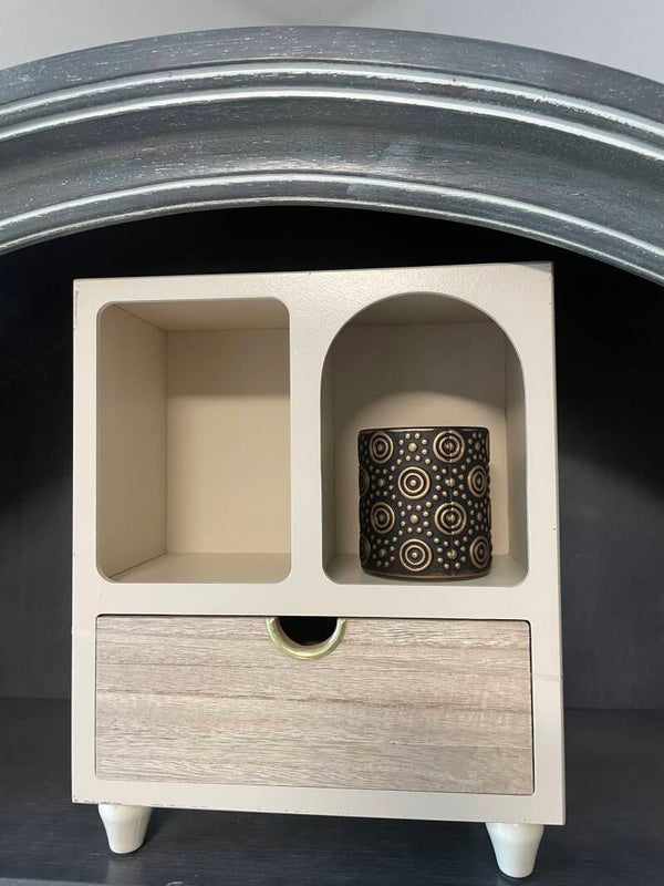 Minikommode Schmuckschränkchen beige