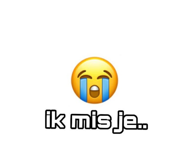 ik mis je