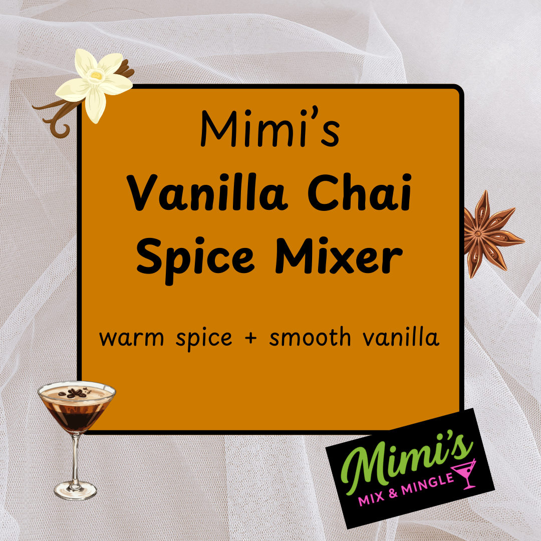Mimi’s Vanilla Chai Spice Mixer - Single Bottle
