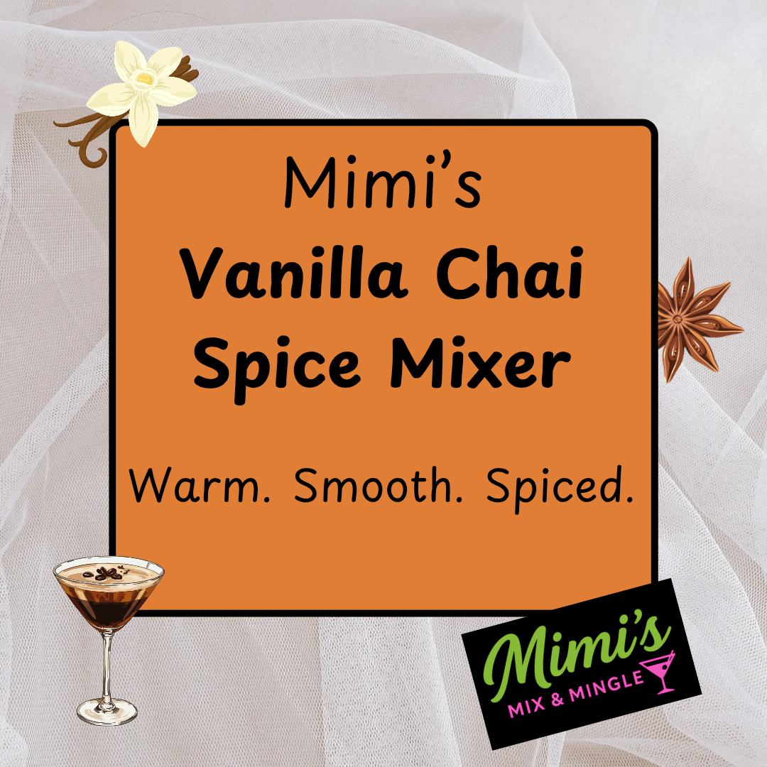 Mimi’s Vanilla Chai Spice Mixer - Single Bottle