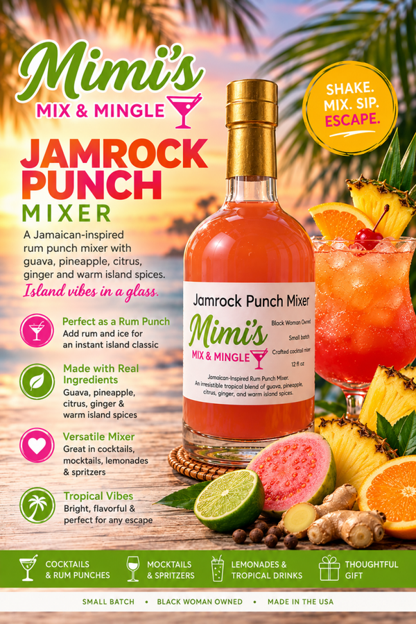 Mimi’s Jamrock Punch Mixer - Single Bottle
