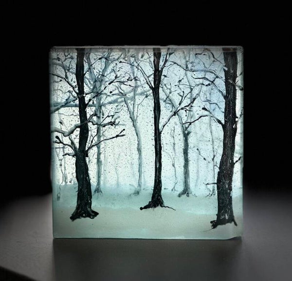 Workshop Glasfusing - Landschap in Laagjes