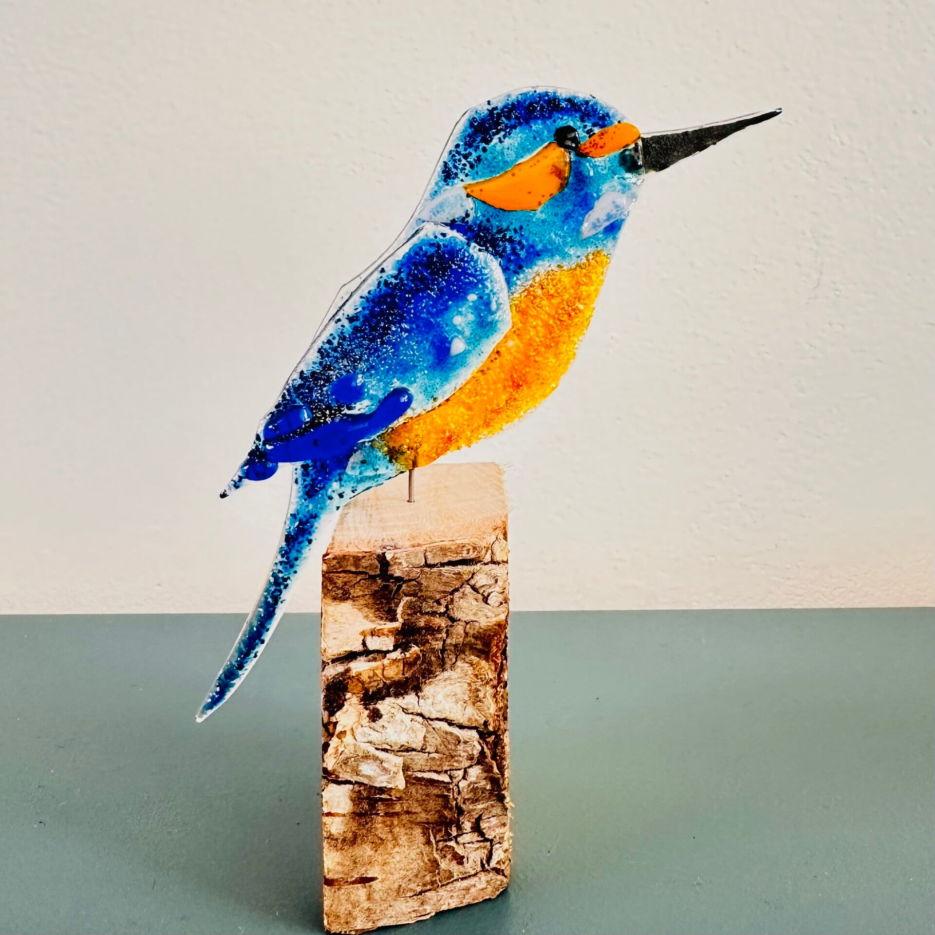 IJsvogeltje rechtuit