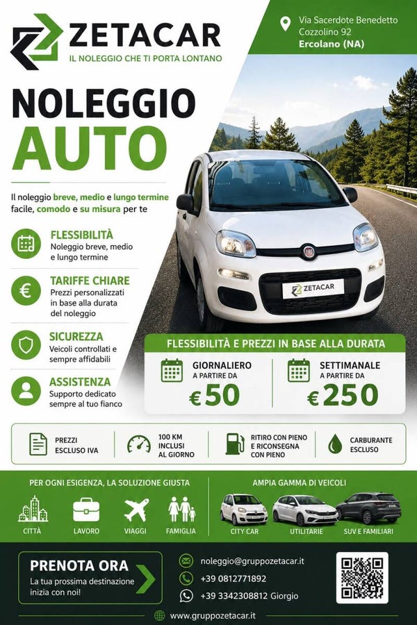 FIAT PANDINA 1.0 HYBRID SETTIMANALE