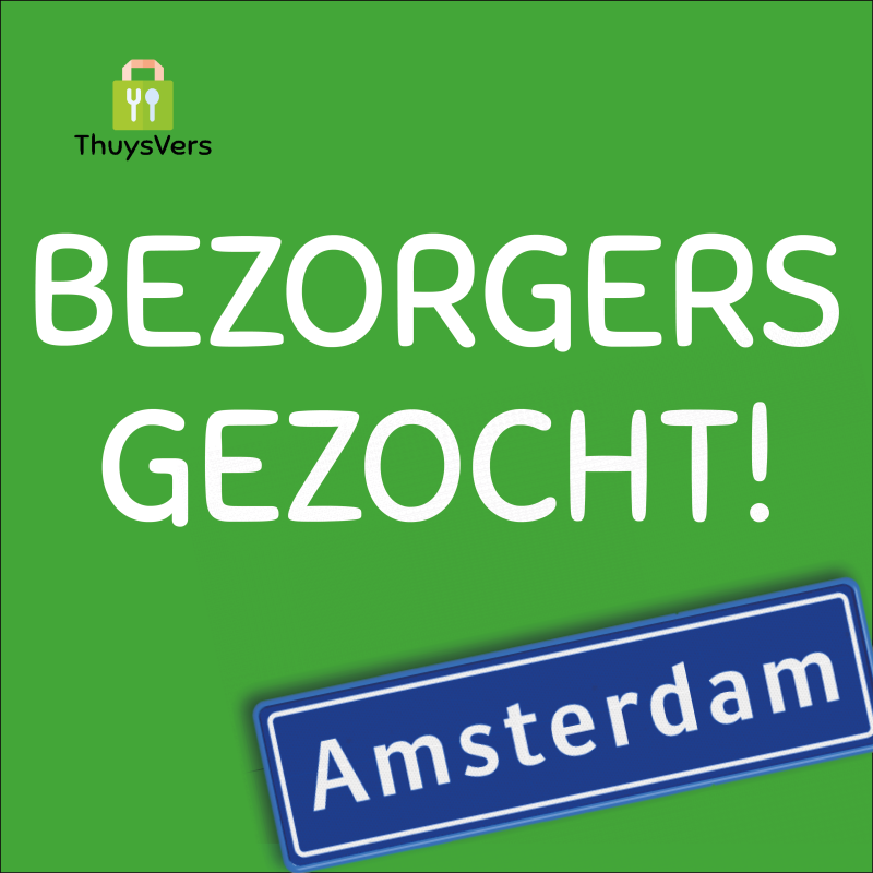 bezorger in amsterdam