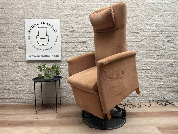 Luxe Fitform Welness L sta op stoel relax fauteuil draaibaar