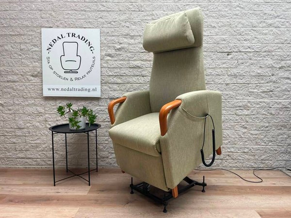 Luxe Fitform Welness L sta op stoel relax fauteuil verwarming