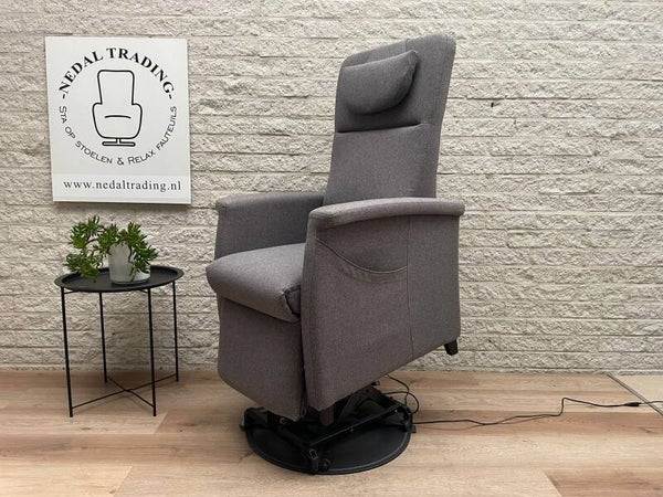 Luxe Fitform Welness L sta op stoel relax fauteuil draaibaar