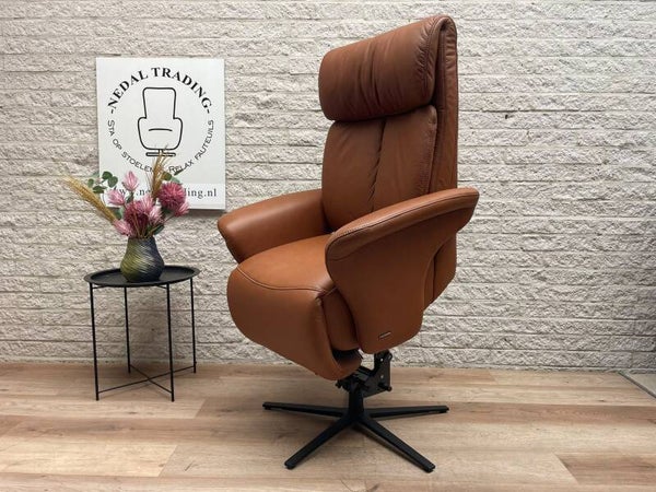 Himolla XL sta op stoel relax fauteuil draaibaar stoel ACCU