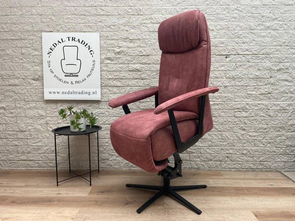 Himolla XL sta op stoel relax fauteuil draaibaar stoel ACCU